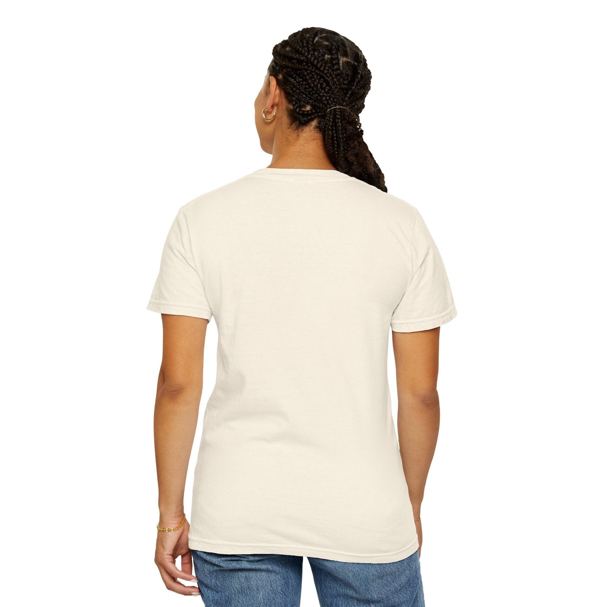 Rose Print T-shirt - 95East Unisex Garment-Dyed Tee - 95EAST YORKxJERSEY
