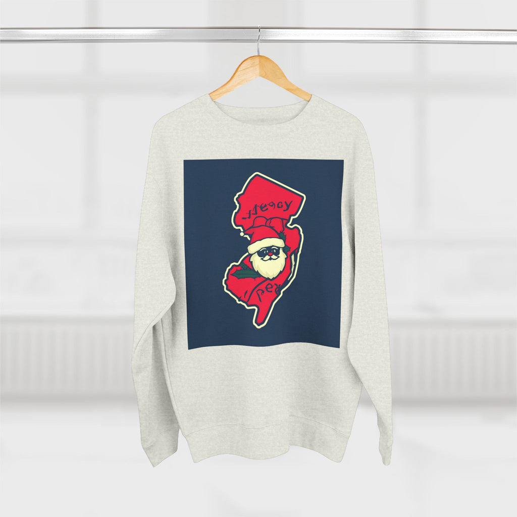 Jersey Santa Drip Crewneck