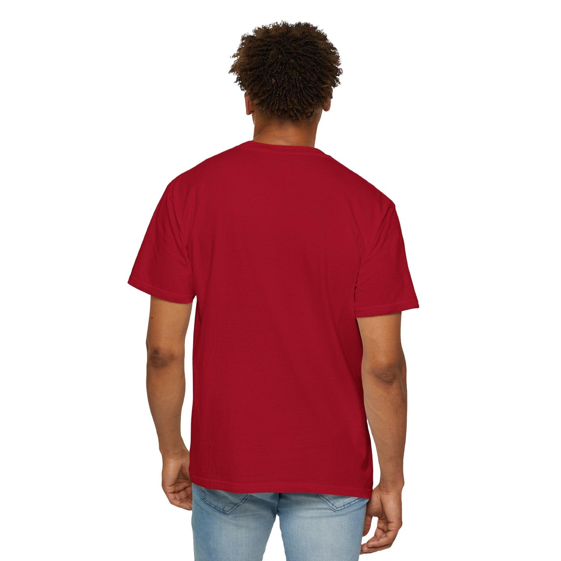 Rose Print T-shirt - 95East Unisex Garment-Dyed Tee - 95EAST YORKxJERSEY