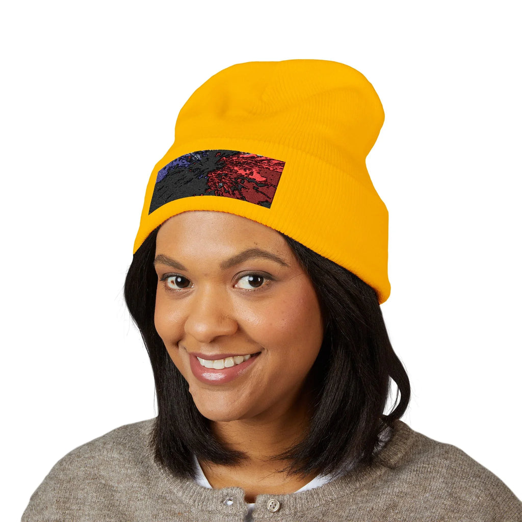 SPLAATT Embroidered Beanie — Classic Cuffed Knit Hat