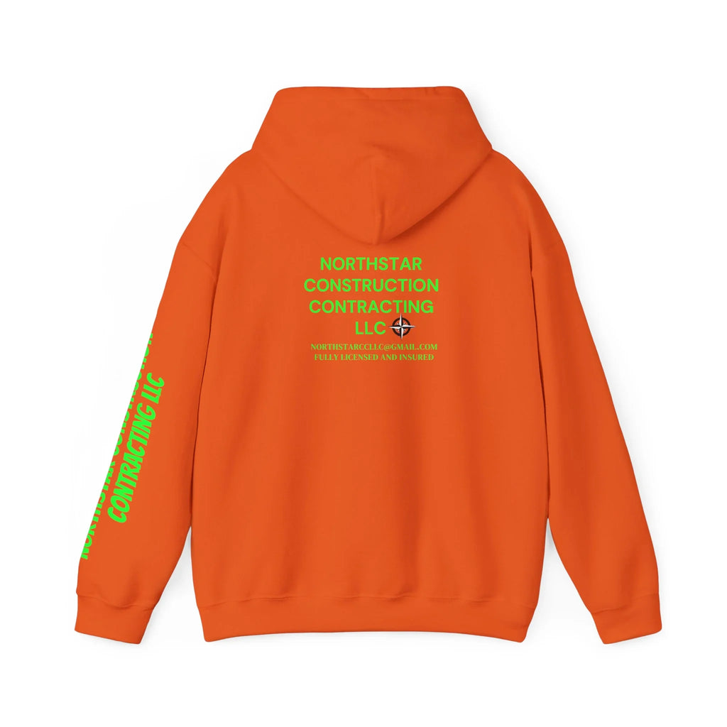 95EAST YORKxJERSEY x NorthStar Construction Contracting LLC collab hoodie