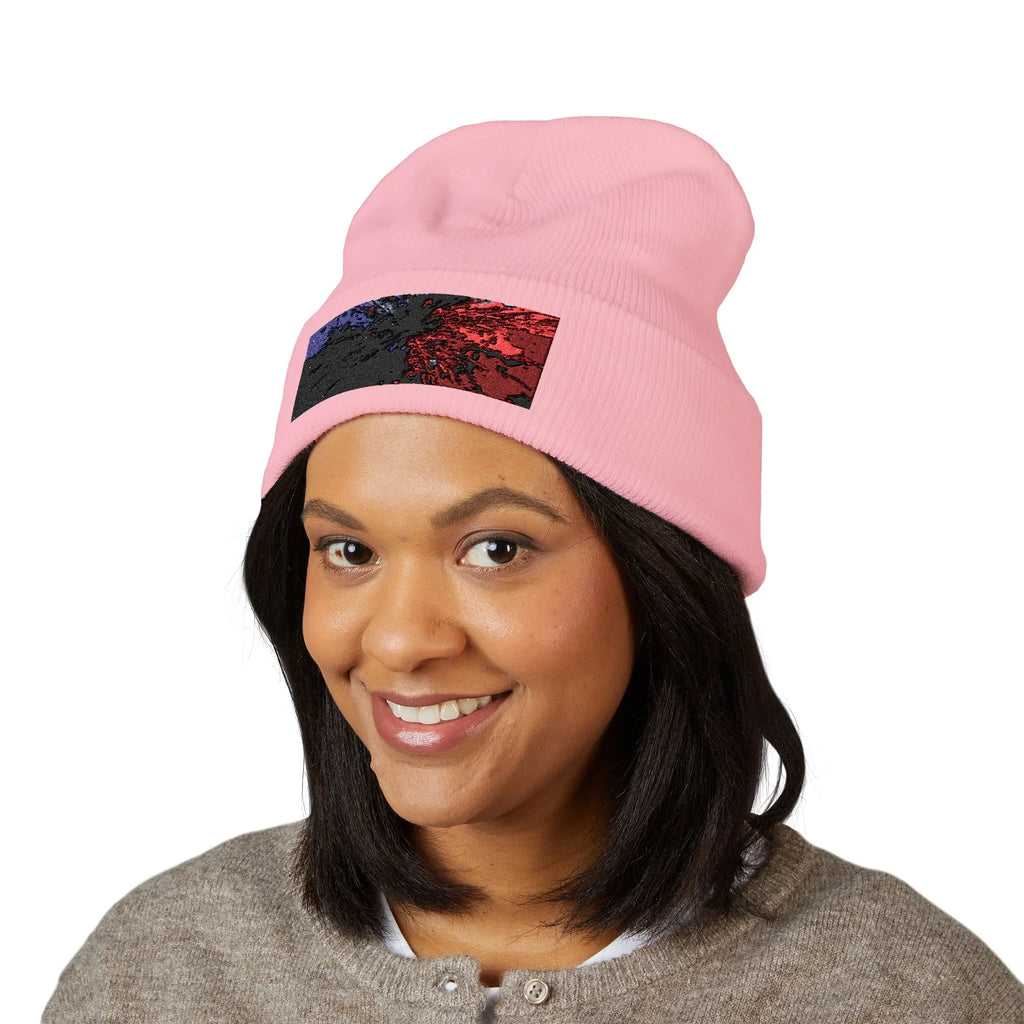 SPLAATT Embroidered Beanie — Classic Cuffed Knit Hat