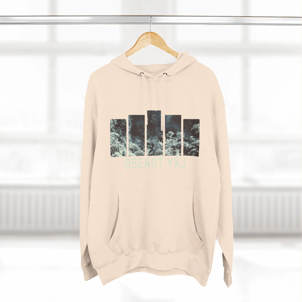 95EAST REEF Three-Panel Fleece Hoodie
