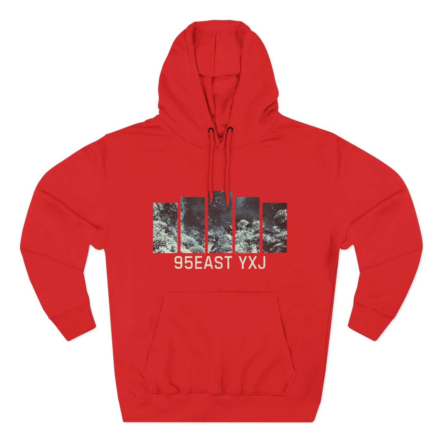 95EAST REEF Three-Panel Fleece Hoodie