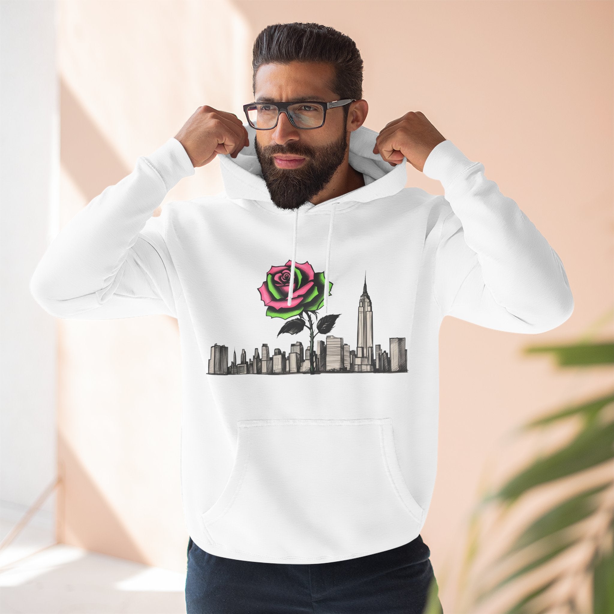 NYC Rose Hoodie – Beauty from Pressure Edition
