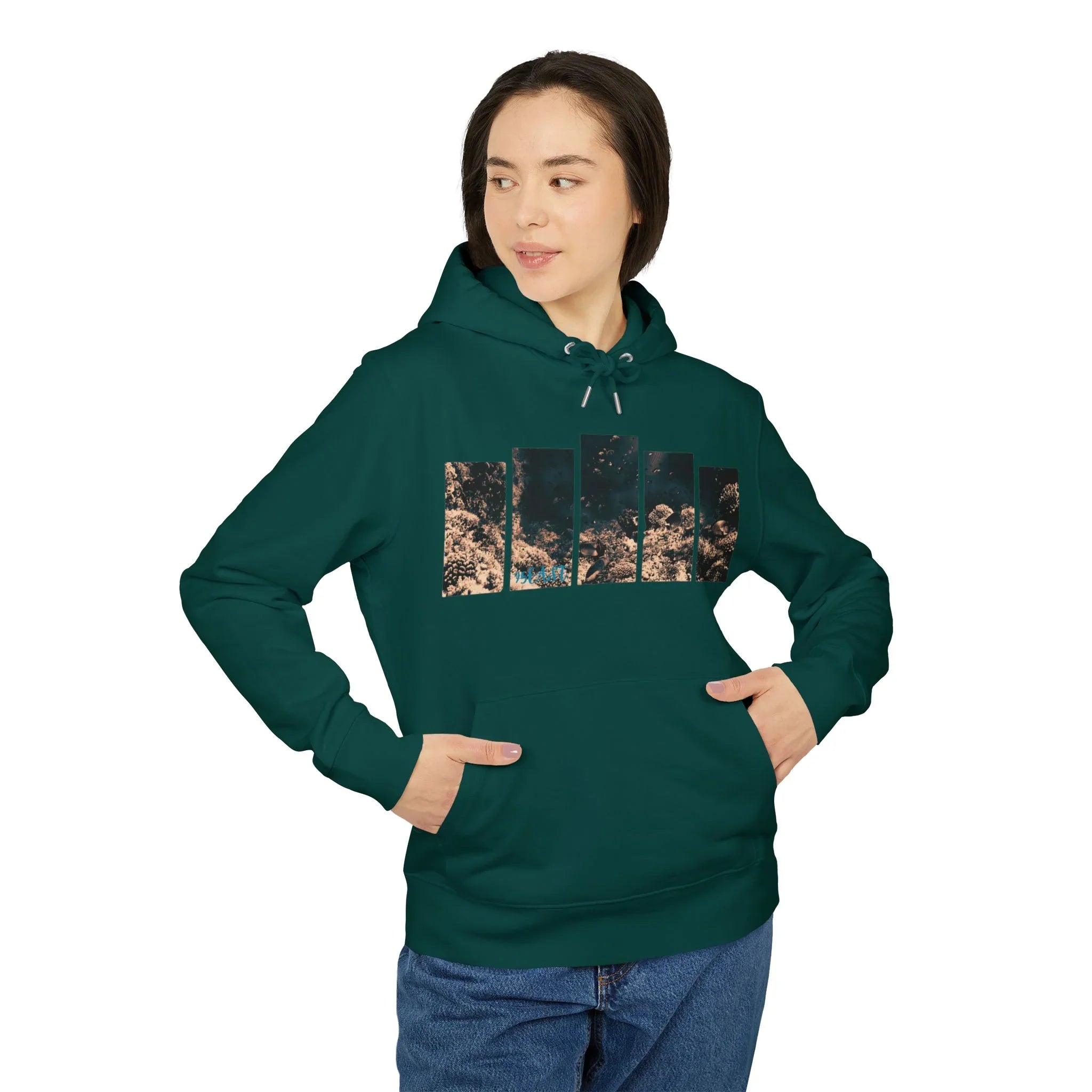 Deep Reef Hoodie — 95EAST Ocean-Inspired Pullover