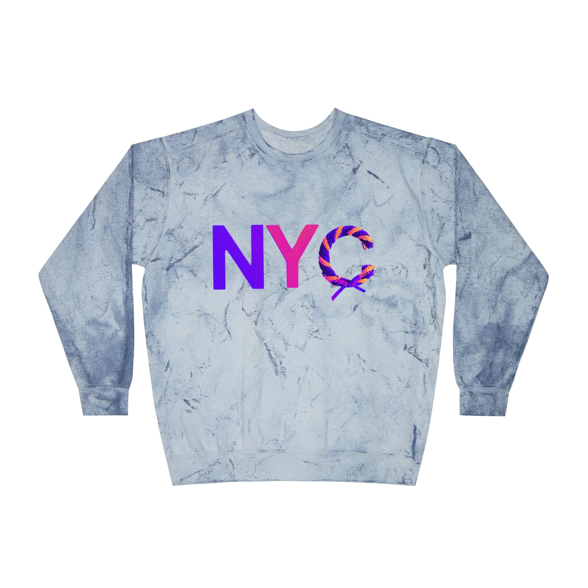 NYC Color Blast Crewneck Sweatshirt