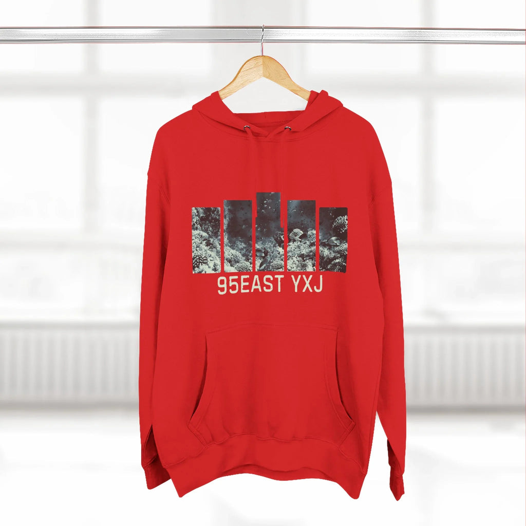 95EAST REEF Three-Panel Fleece Hoodie