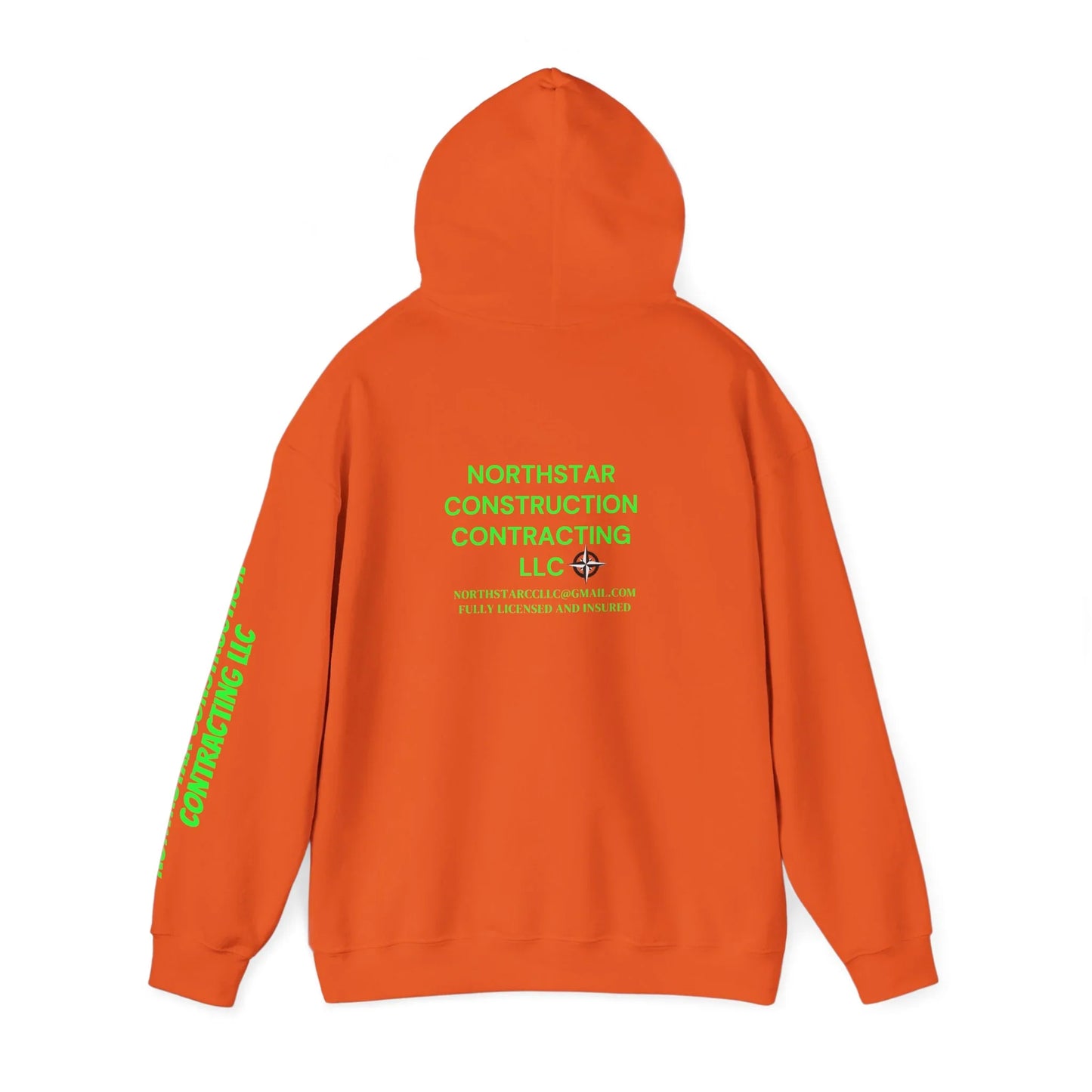 95EAST YORKxJERSEY x NorthStar Construction Contracting LLC collab hoodie