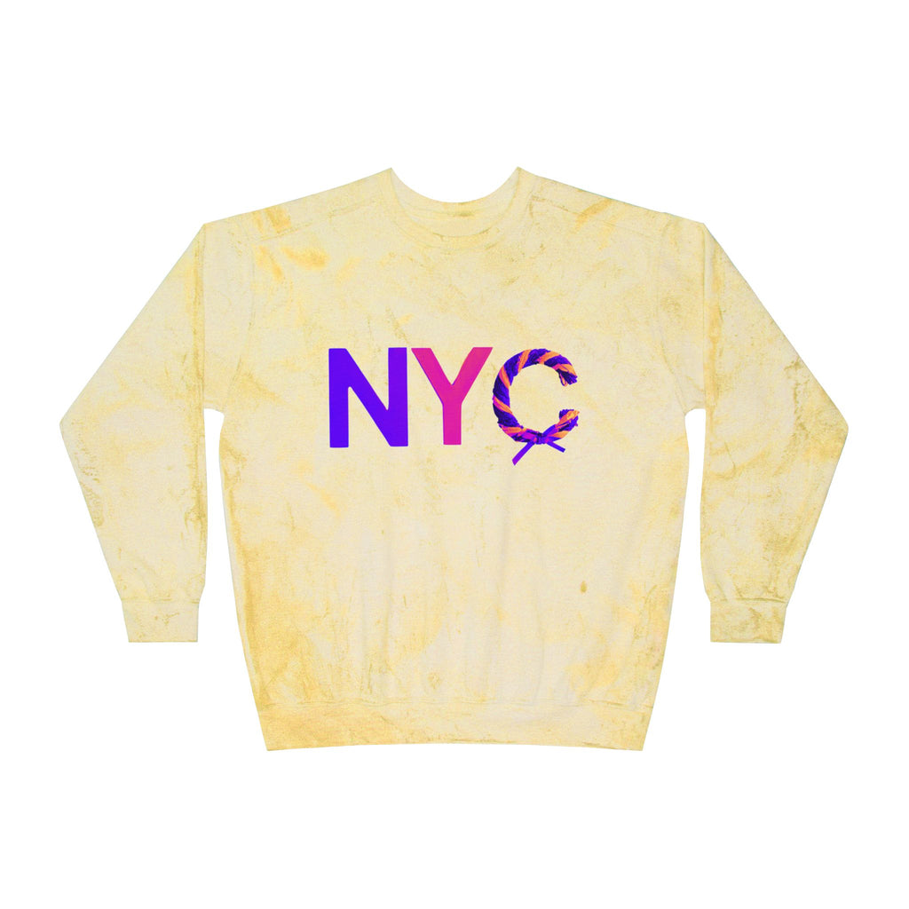 NYC Color Blast Crewneck Sweatshirt