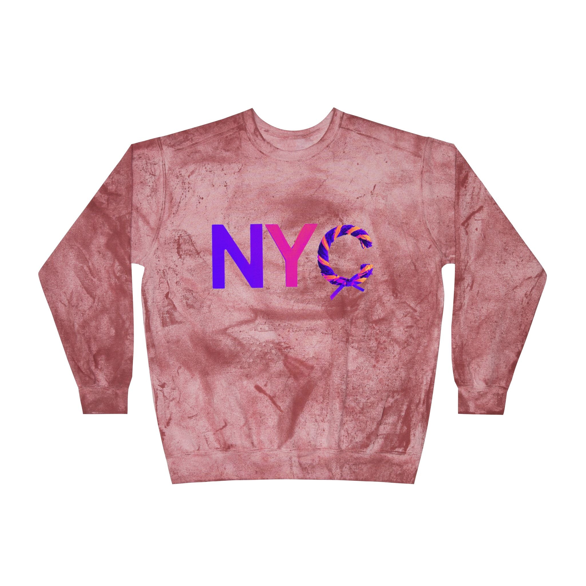 NYC Color Blast Crewneck Sweatshirt