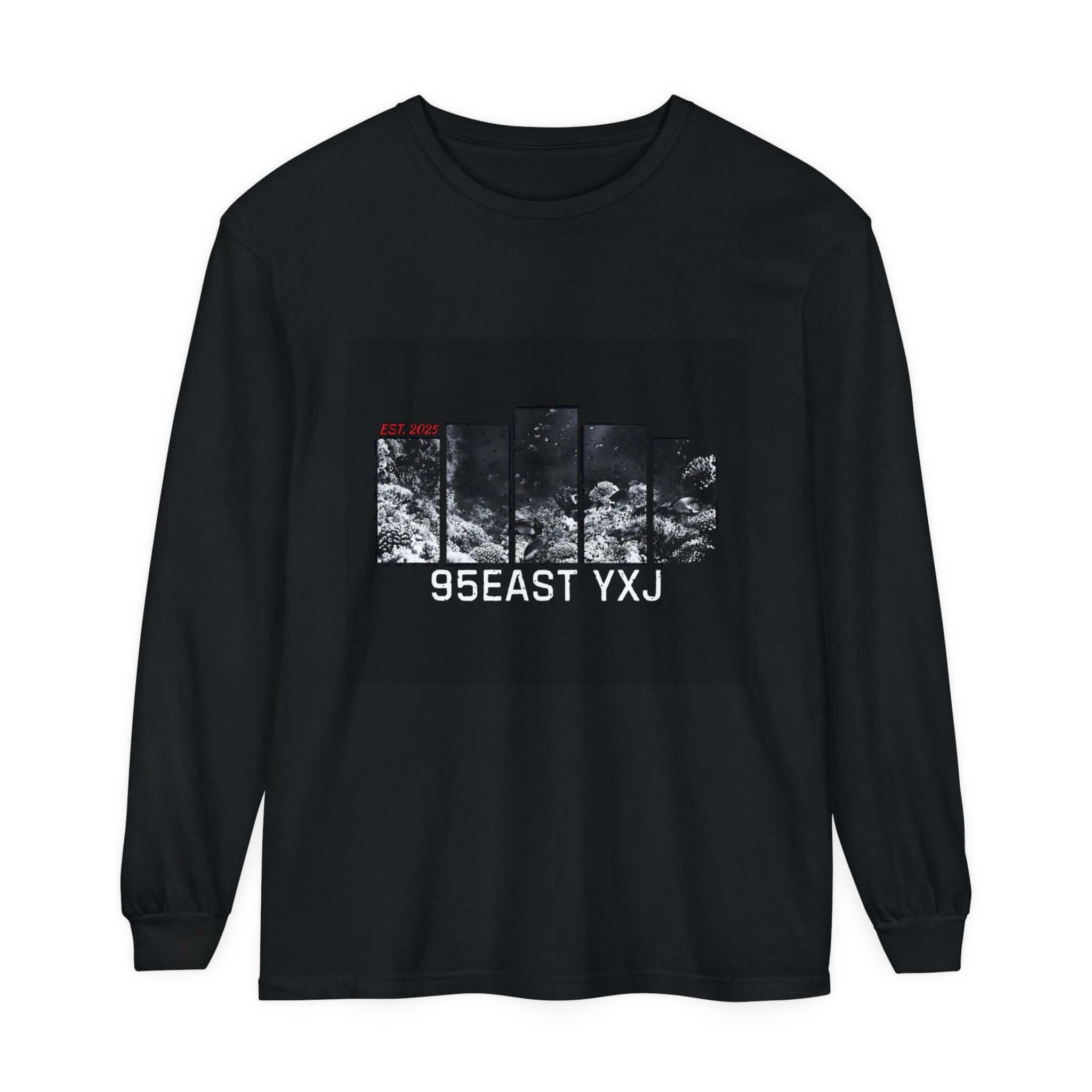 Long Sleeve T-Shirt 95EAST YXJ UNDER THE SEA Design - 95EAST YORKxJERSEY
