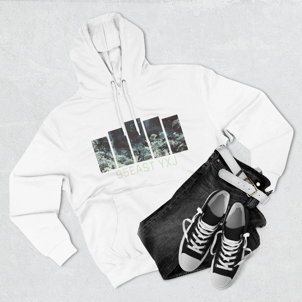 95EAST REEF Three-Panel Fleece Hoodie