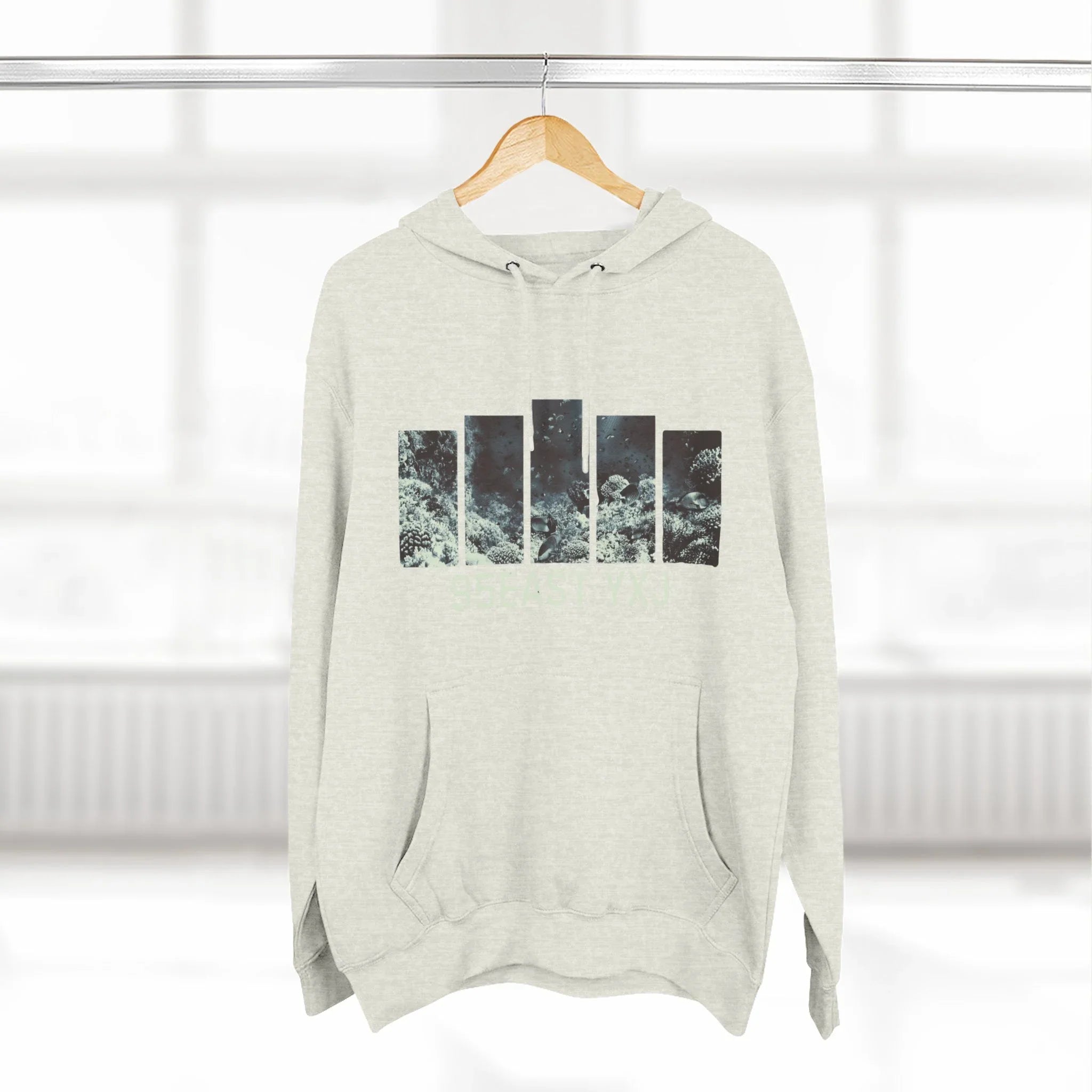 95EAST REEF Three-Panel Fleece Hoodie