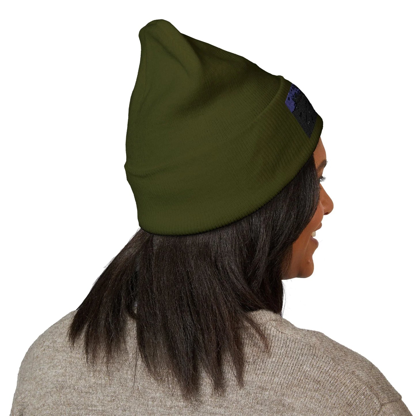 SPLAATT Embroidered Beanie — Classic Cuffed Knit Hat