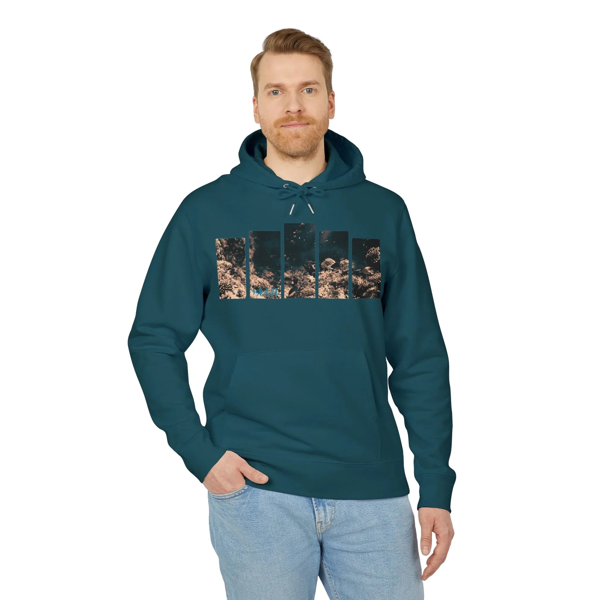 Deep Reef Hoodie — 95EAST Ocean-Inspired Pullover