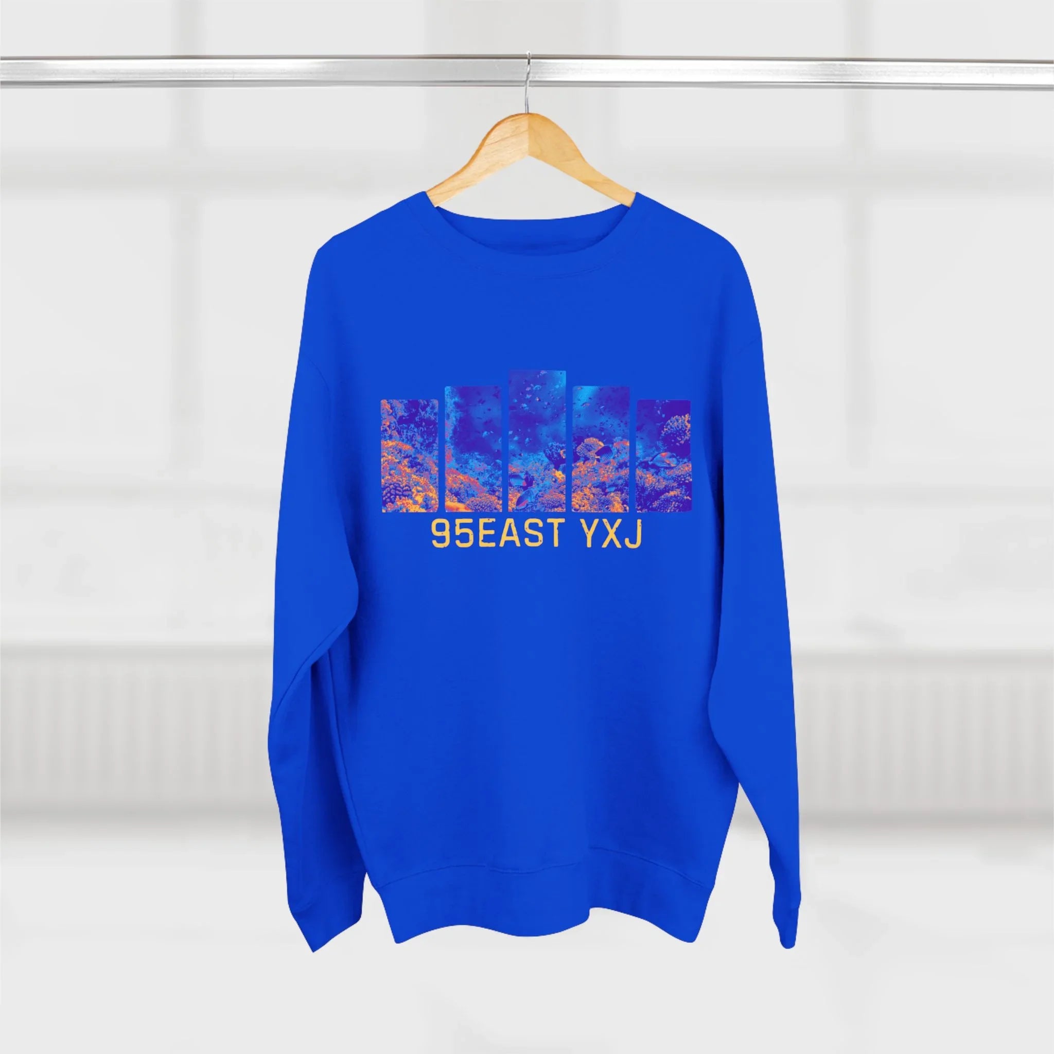 95EAST YXJ Logo Crewneck Sweatshirt