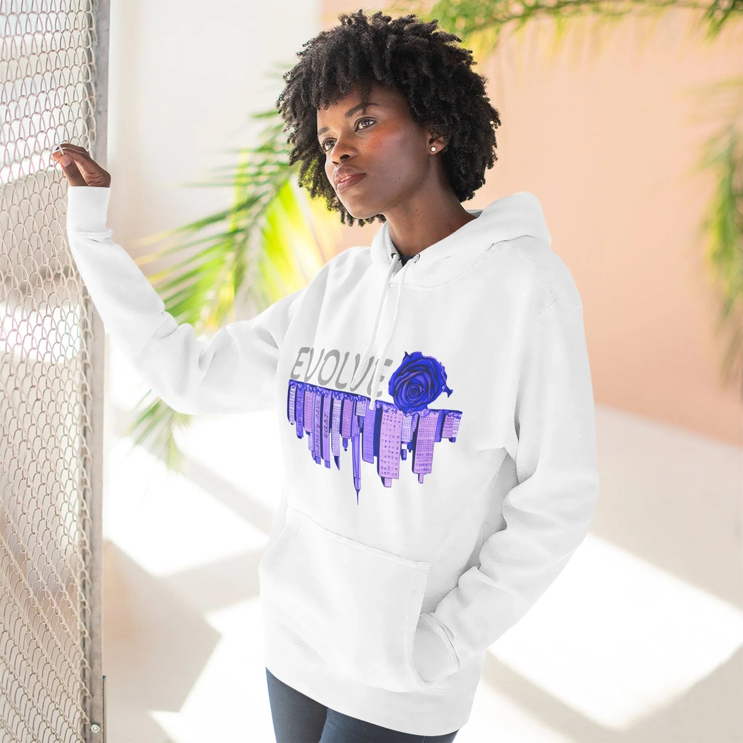 Evolve City Skyline Hoodie- 95EAST LIMITED EDITION
