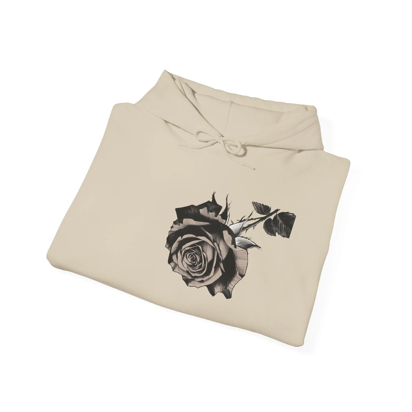 95EAST Rose Hoodie — Floral Graphic Hooded Sweatshirt