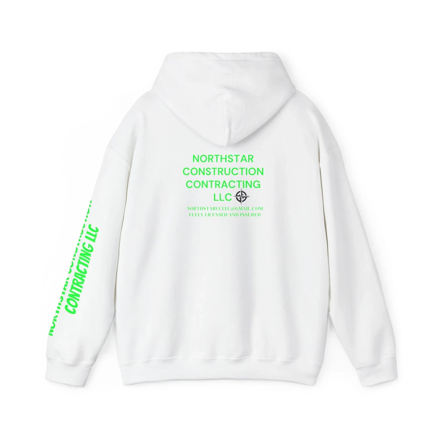 95EAST YORKxJERSEY x NorthStar Construction Contracting LLC collab hoodie