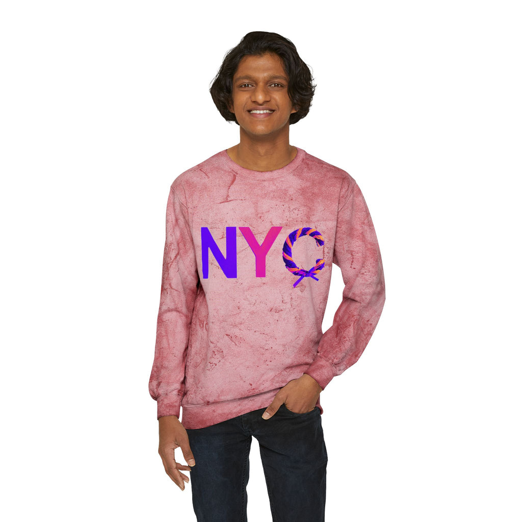 NYC Color Blast Crewneck Sweatshirt