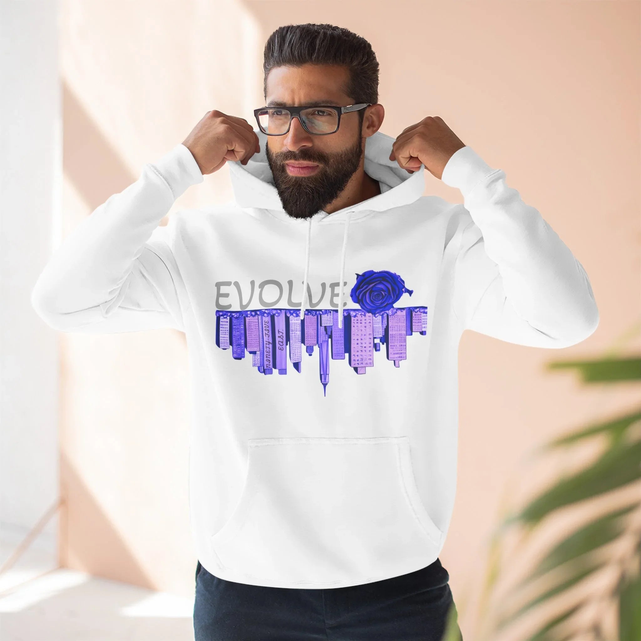 Evolve City Skyline Hoodie- 95EAST LIMITED EDITION