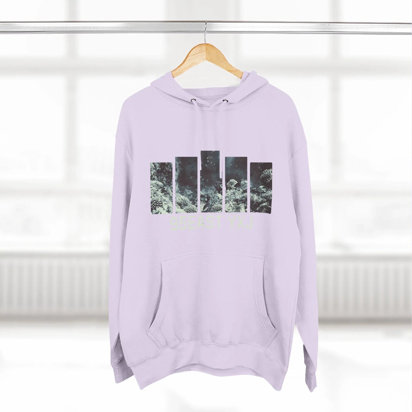 95EAST REEF Three-Panel Fleece Hoodie