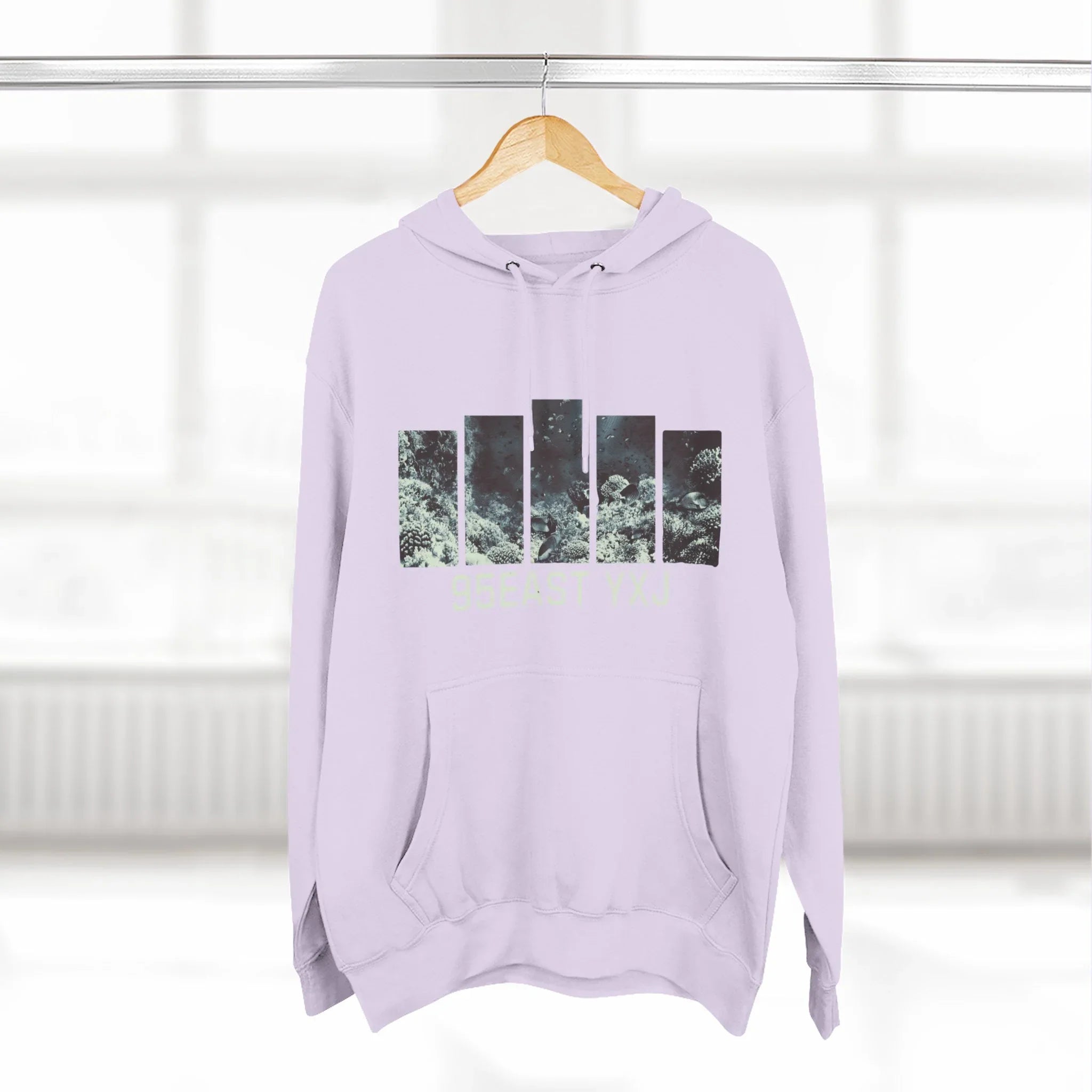 95EAST REEF Three-Panel Fleece Hoodie