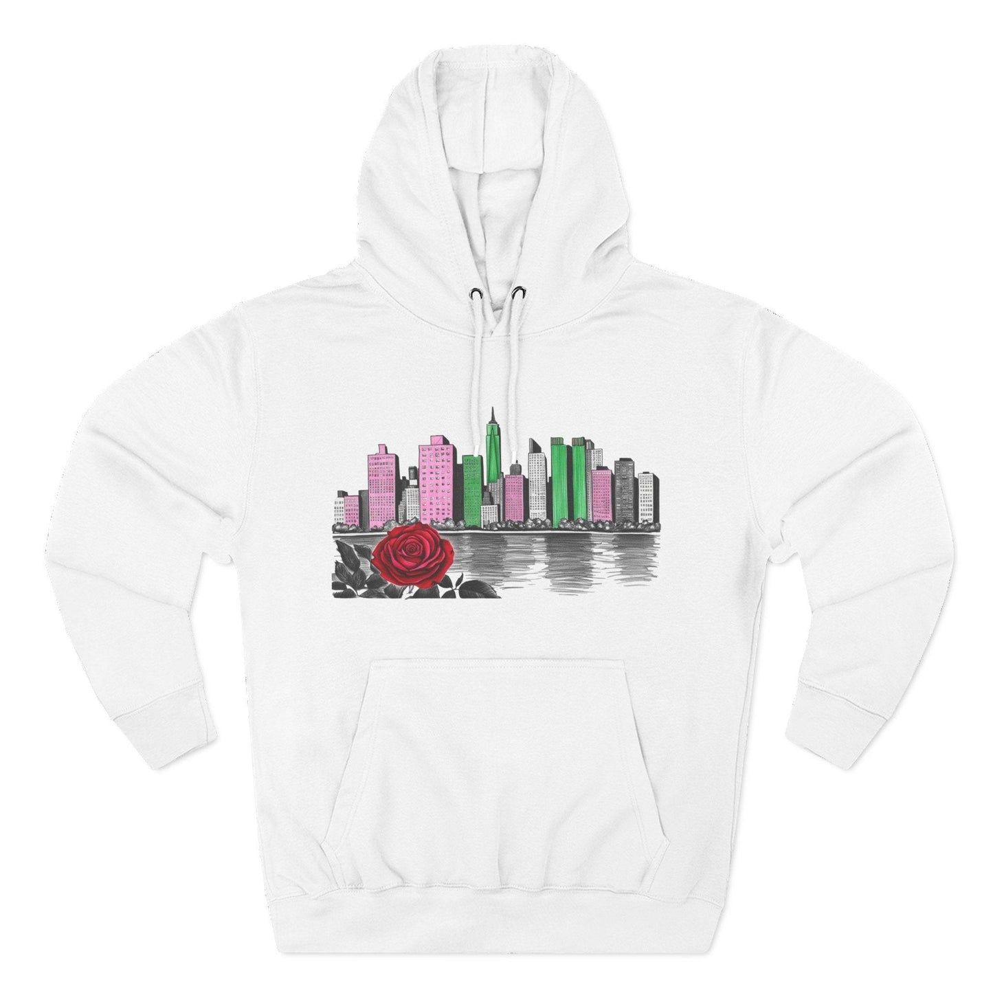 Hoodie City Skyline Urban Streetwear - 95EAST YORKxJERSEY