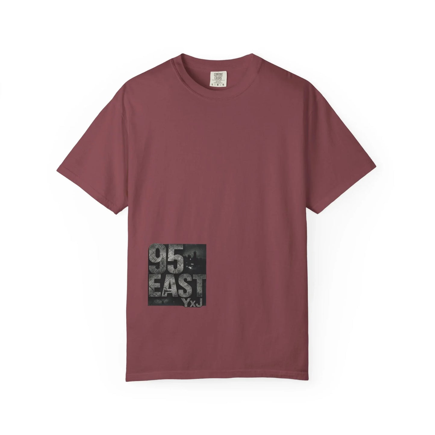 T-Shirt 95EAST 'Pressure Made' Unisex Garment-Dyed Tee