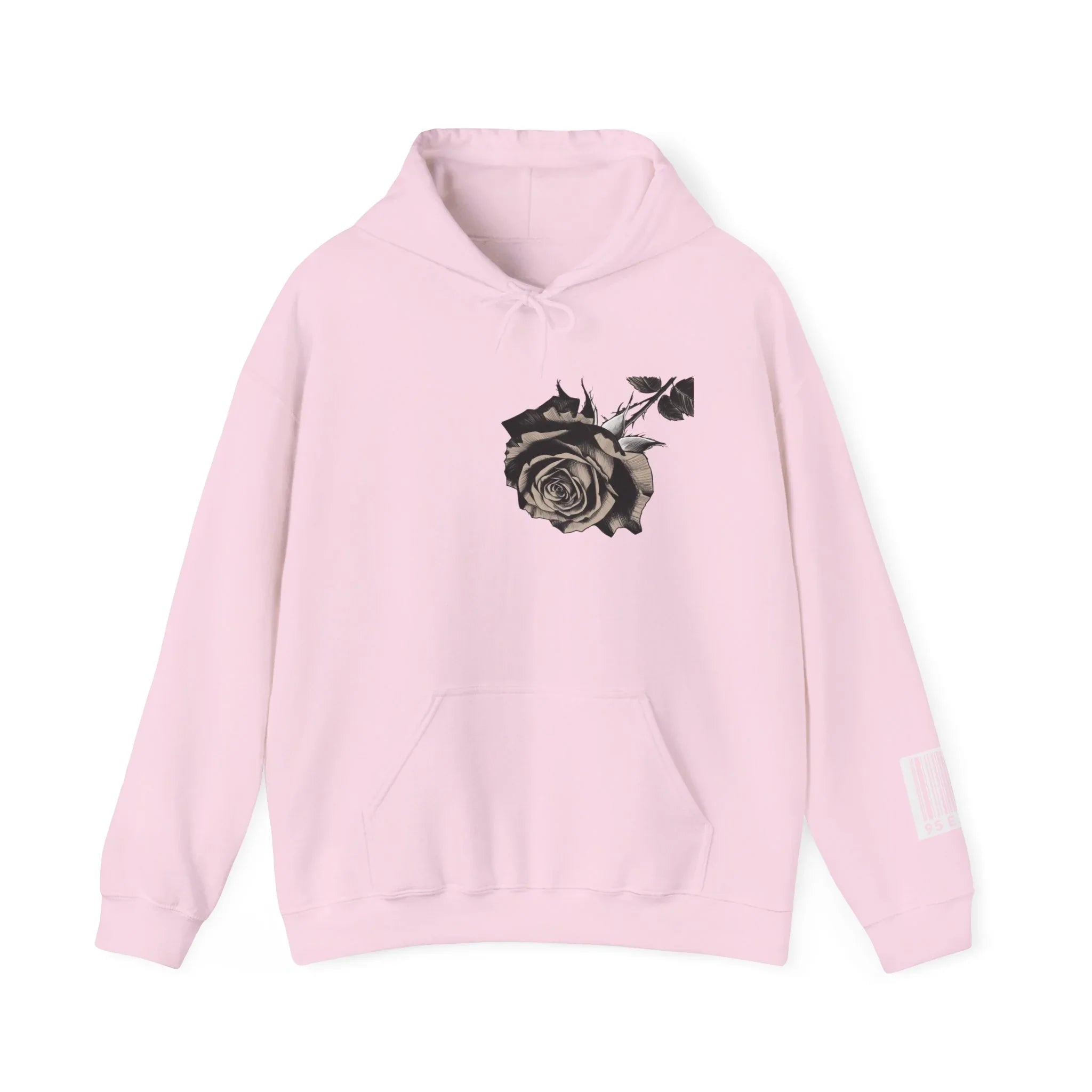 95EAST Rose Hoodie — Floral Graphic Hooded Sweatshirt