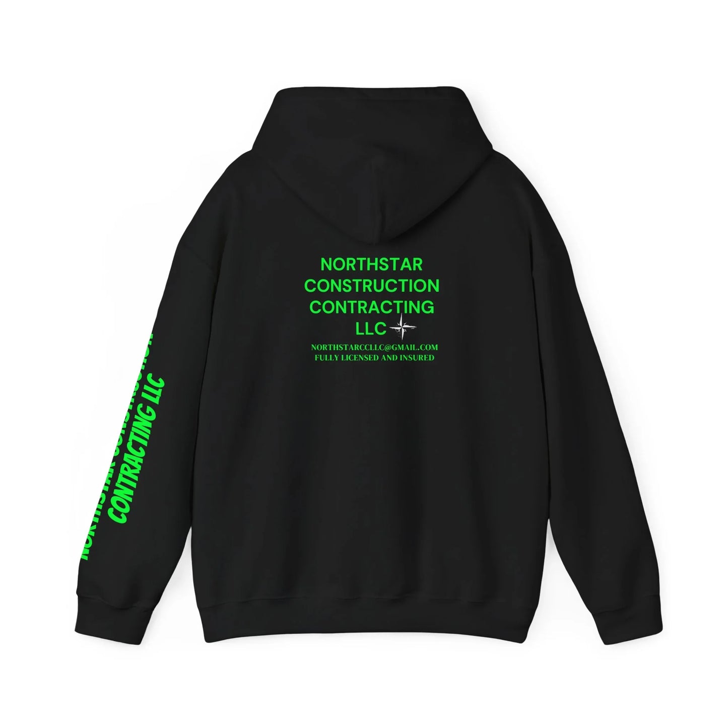 95EAST YORKxJERSEY x NorthStar Construction Contracting LLC collab hoodie