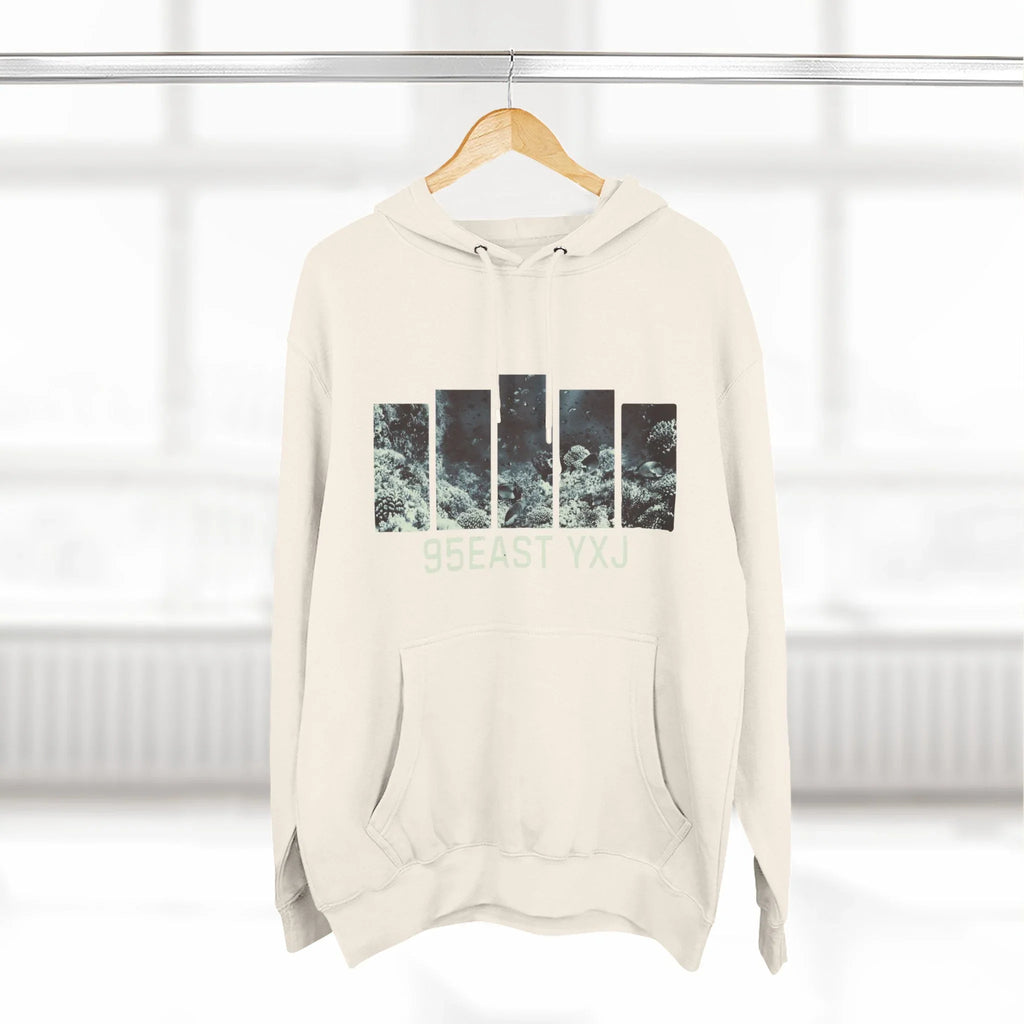 95EAST REEF Three-Panel Fleece Hoodie