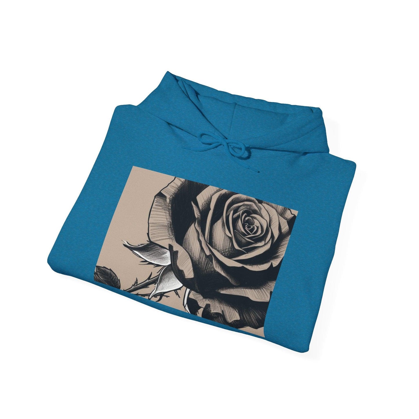 Rose 95EAST YORKxJERSEY Hooded Sweatshirt - 95EAST YORKxJERSEY