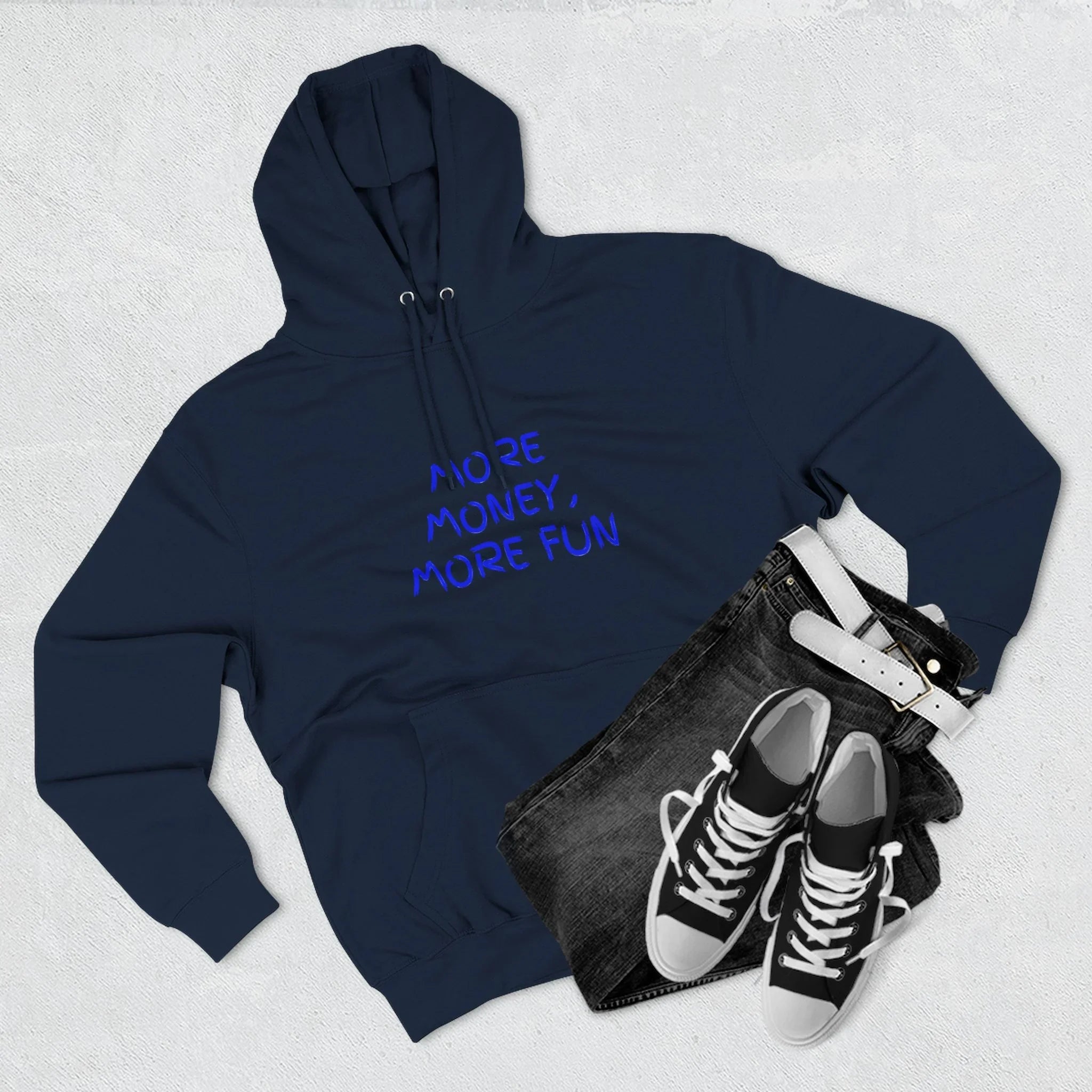 Fleece Hoodie - More Money, More Fun
