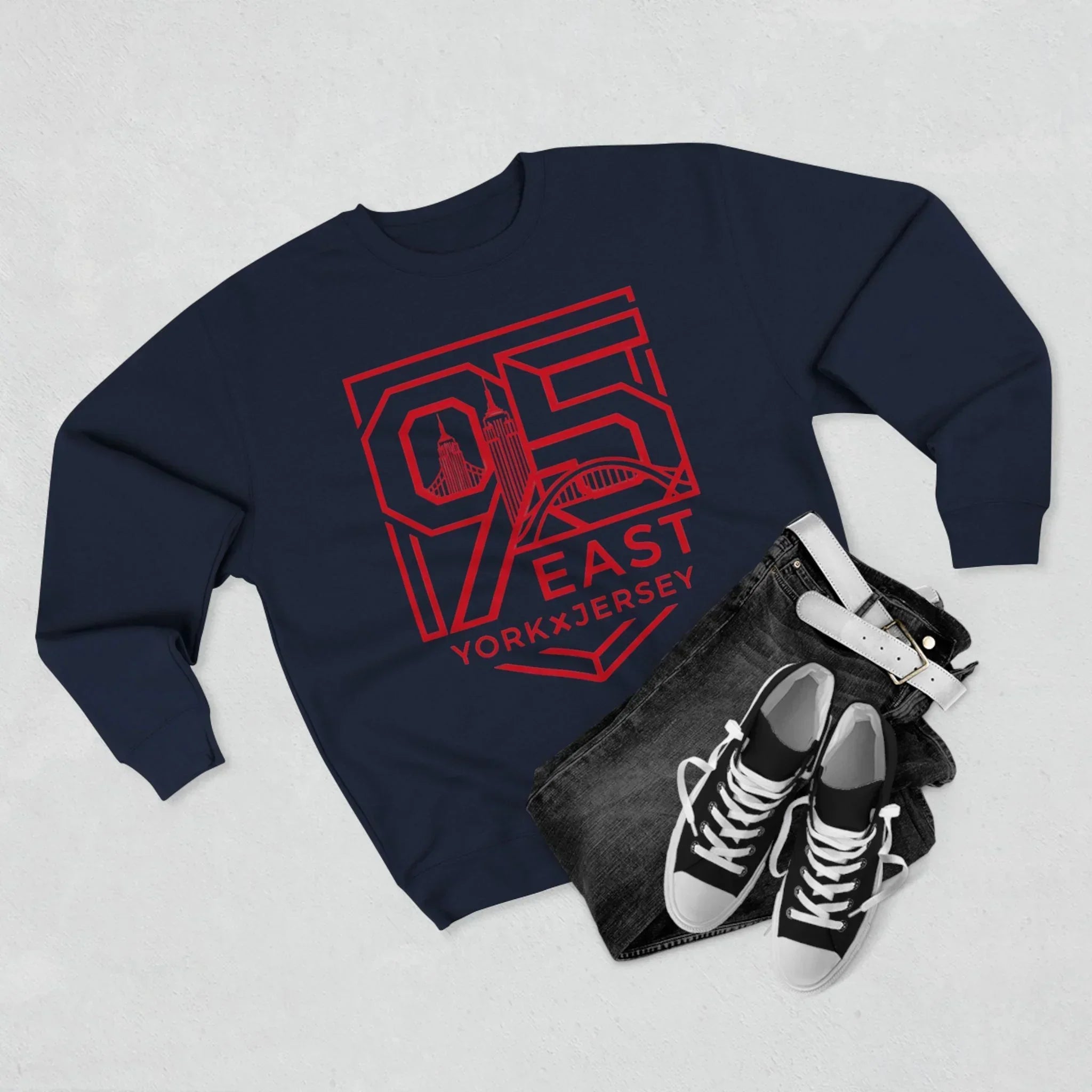 95EAST Logo Crewneck Sweatshirt