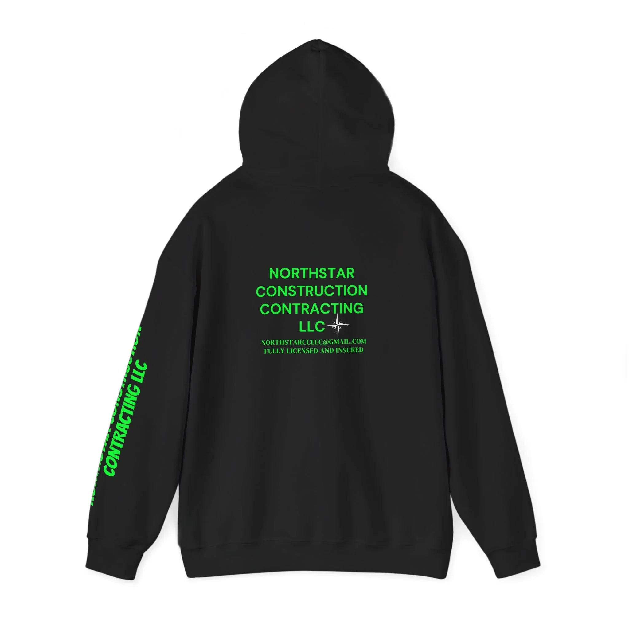 95EAST YORKxJERSEY x NorthStar Construction Contracting LLC collab hoodie