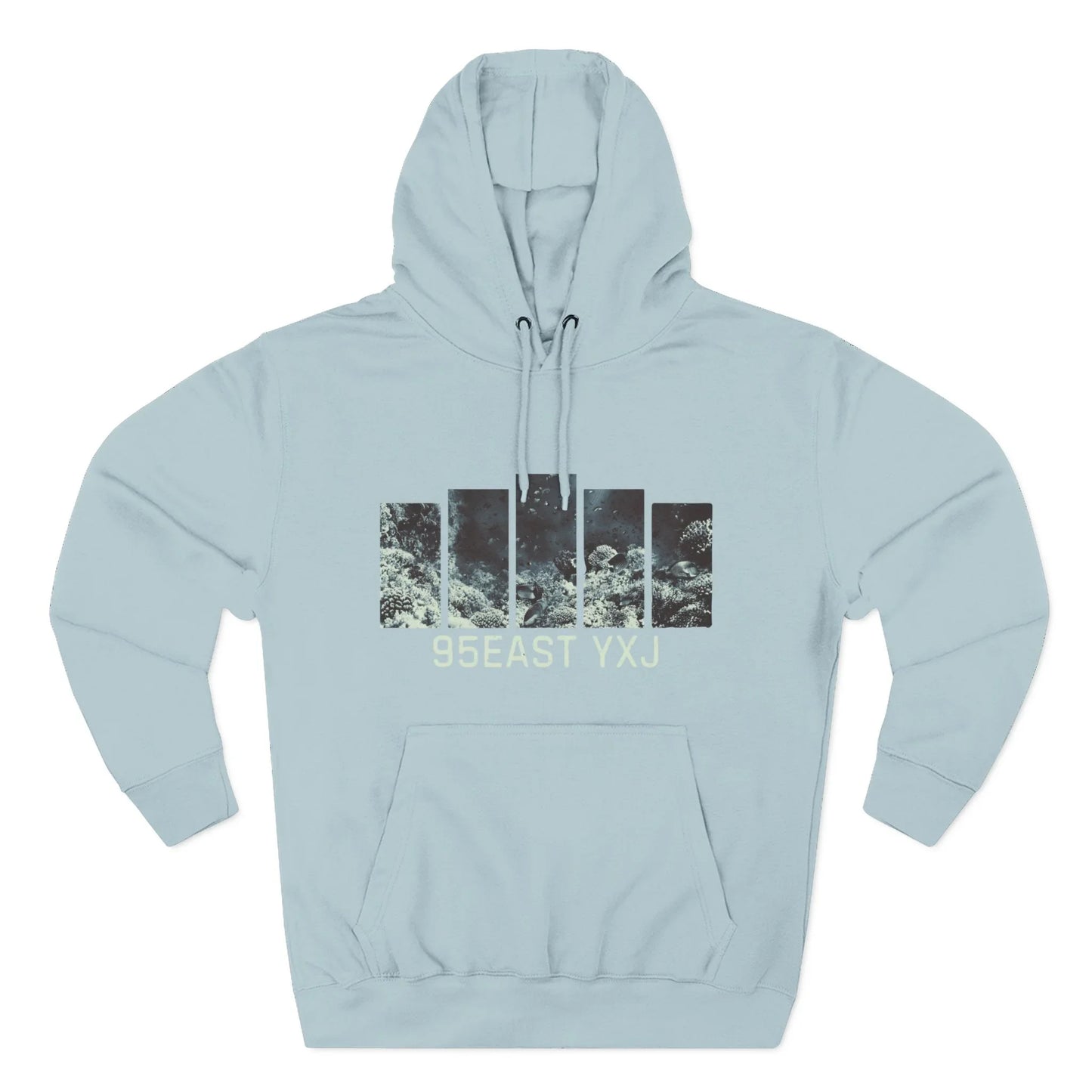 95EAST REEF Three-Panel Fleece Hoodie