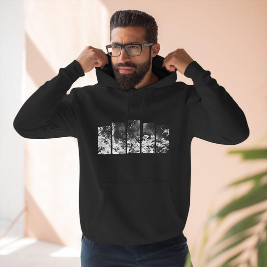 Three-Panel Fleece Hoodie | 95EAST Urban Streetwear - 95EAST YORKxJERSEY