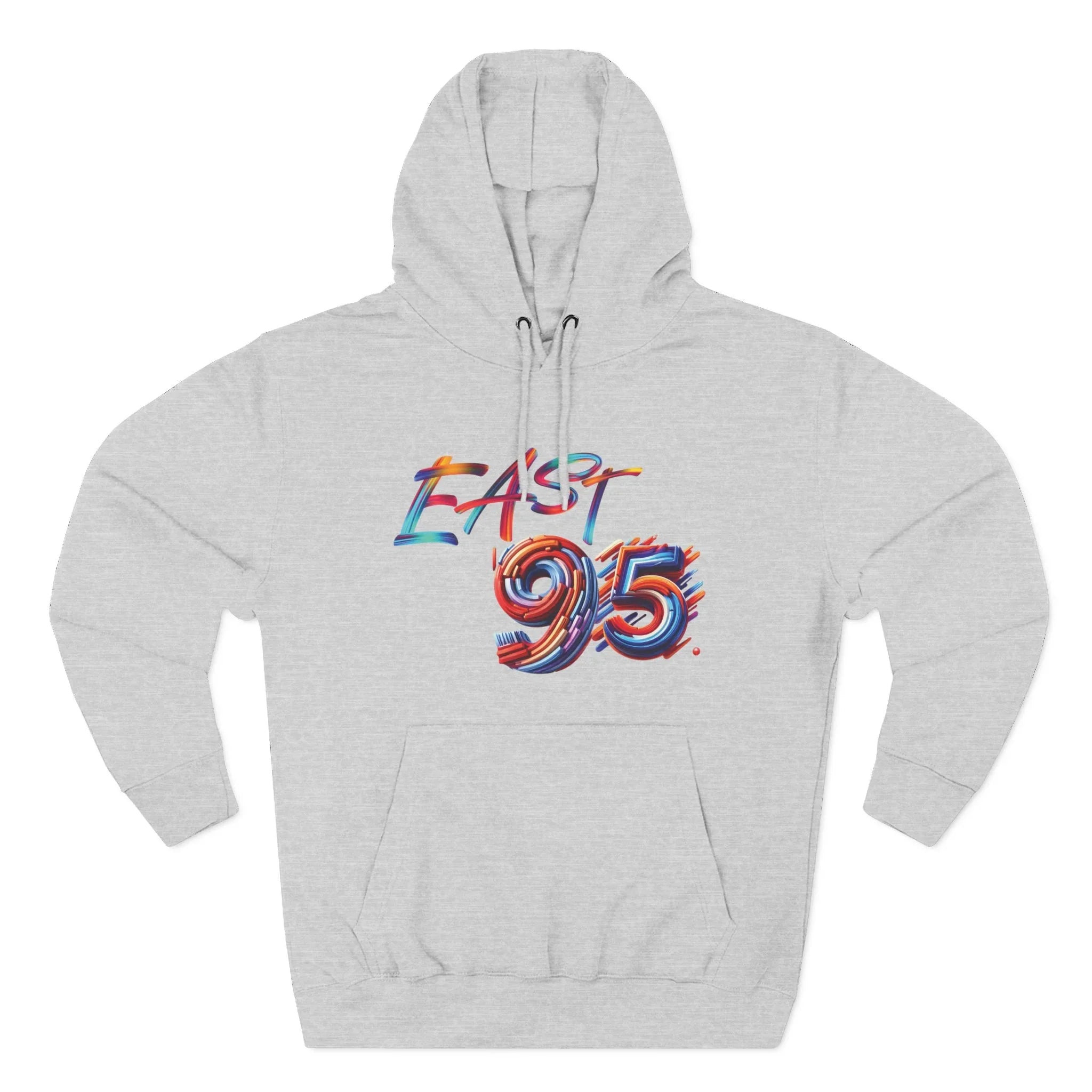 95EAST Colorush Fleece Hoodie — Three-Panel Comfort