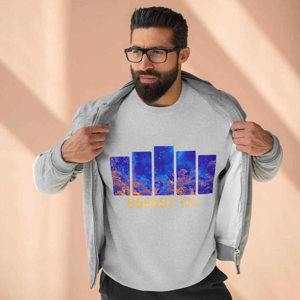 95EAST YXJ Logo Crewneck Sweatshirt