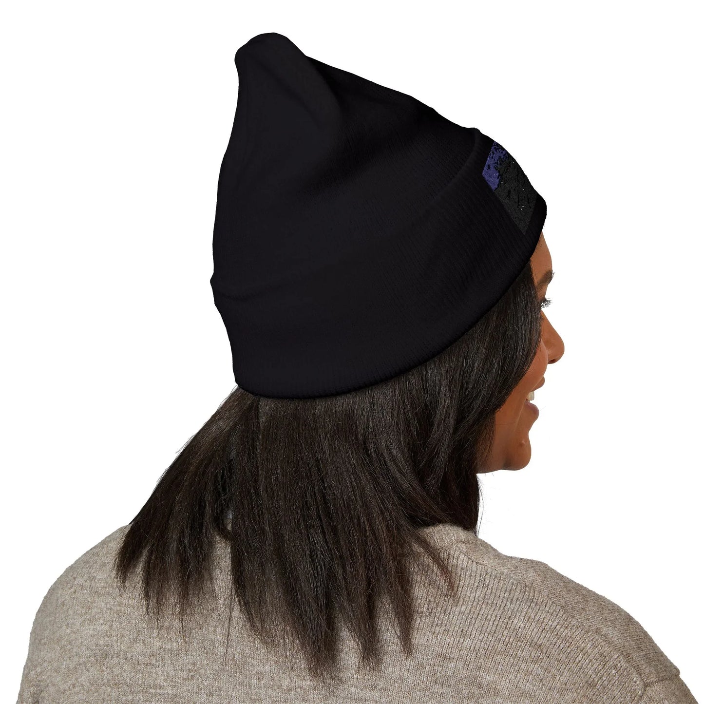 SPLAATT Embroidered Beanie — Classic Cuffed Knit Hat