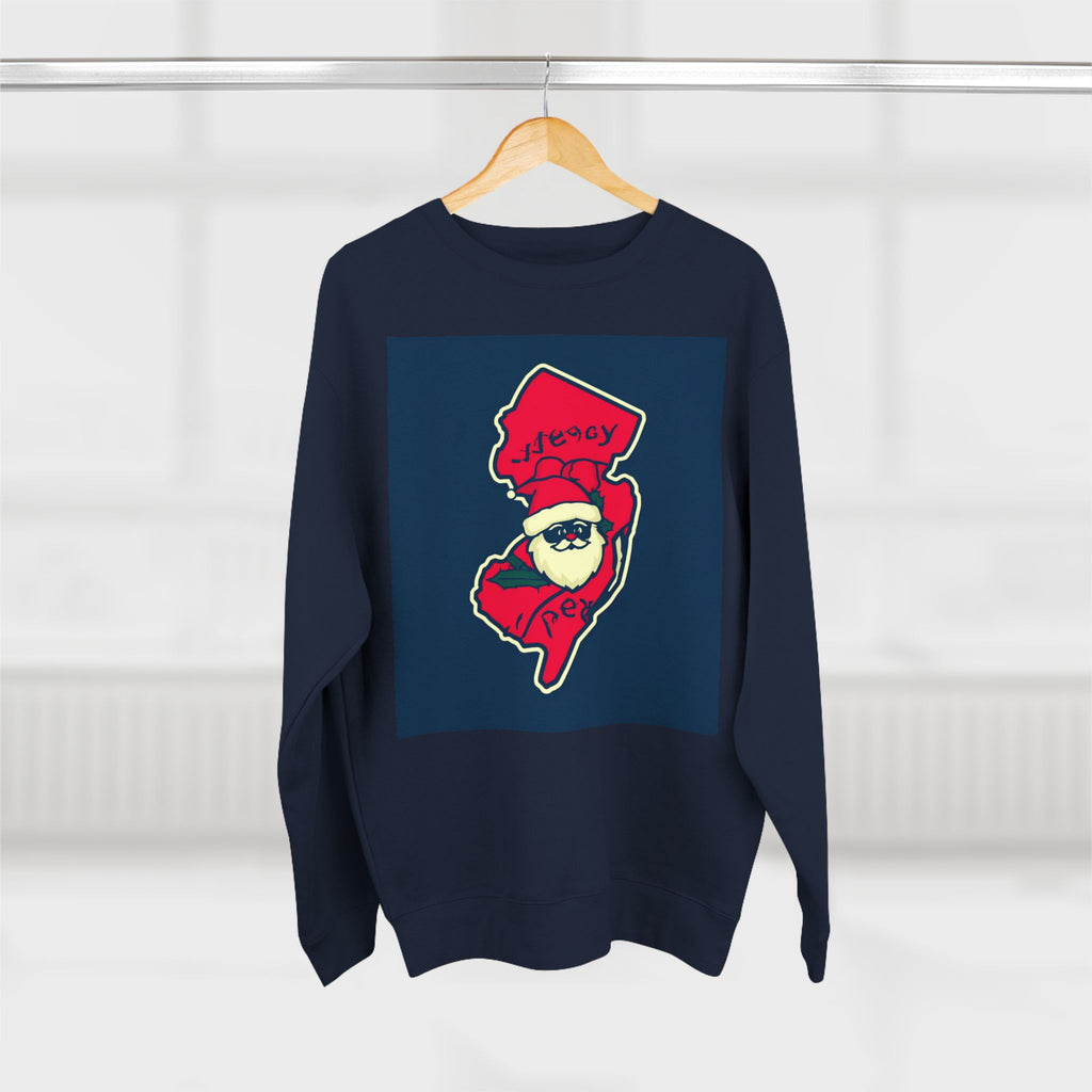 Jersey Santa Drip Crewneck
