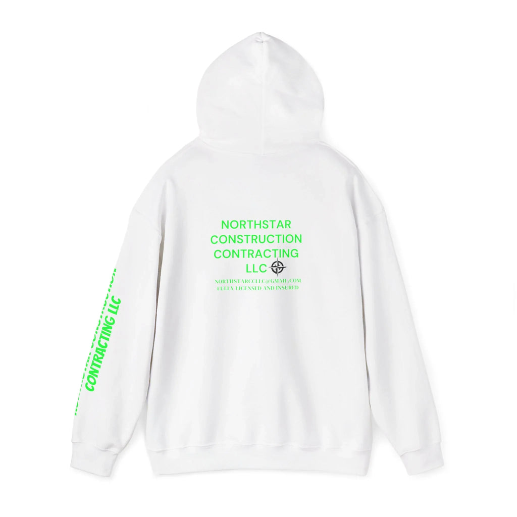 95EAST YORKxJERSEY x NorthStar Construction Contracting LLC collab hoodie