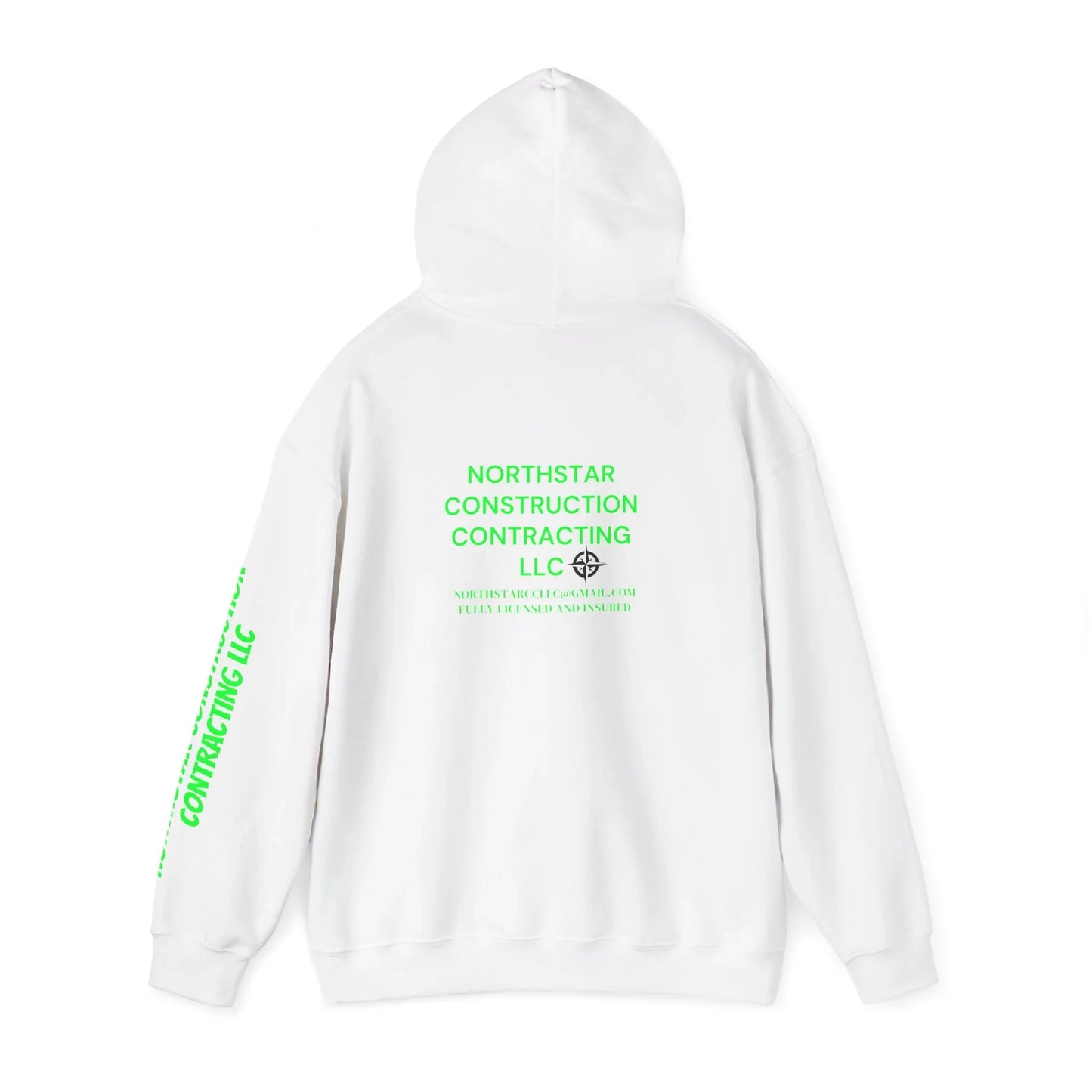 95EAST YORKxJERSEY x NorthStar Construction Contracting LLC collab hoodie