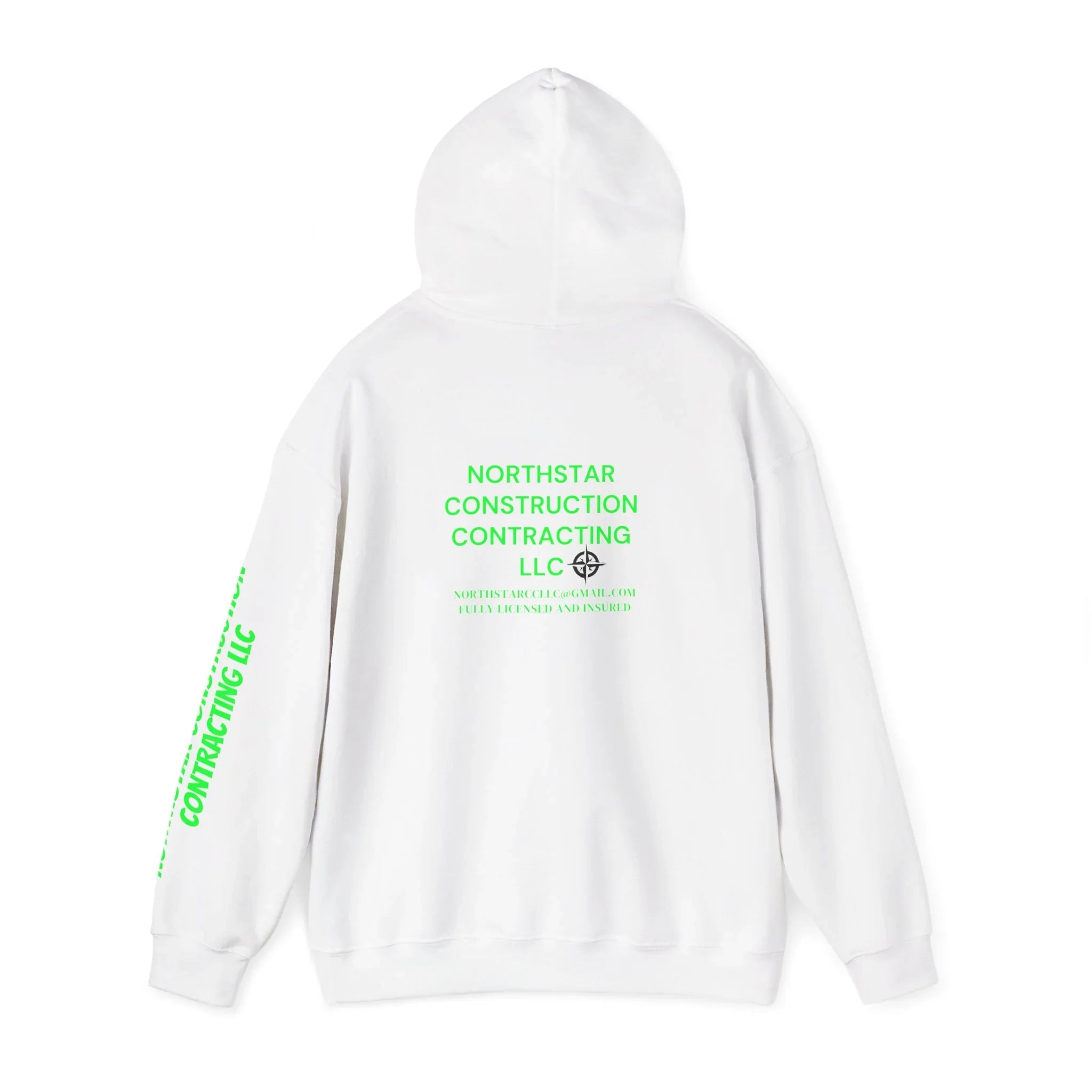 95EAST YORKxJERSEY x NorthStar Construction Contracting LLC collab hoodie