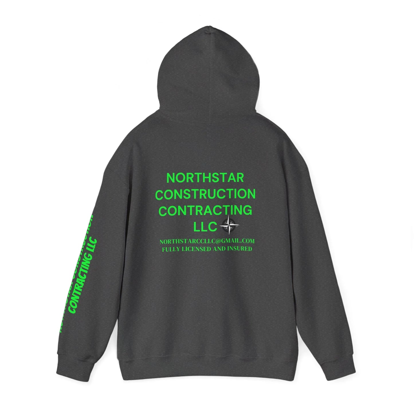 95EAST YORKxJERSEY x NorthStar Construction Contracting LLC collab hoodie
