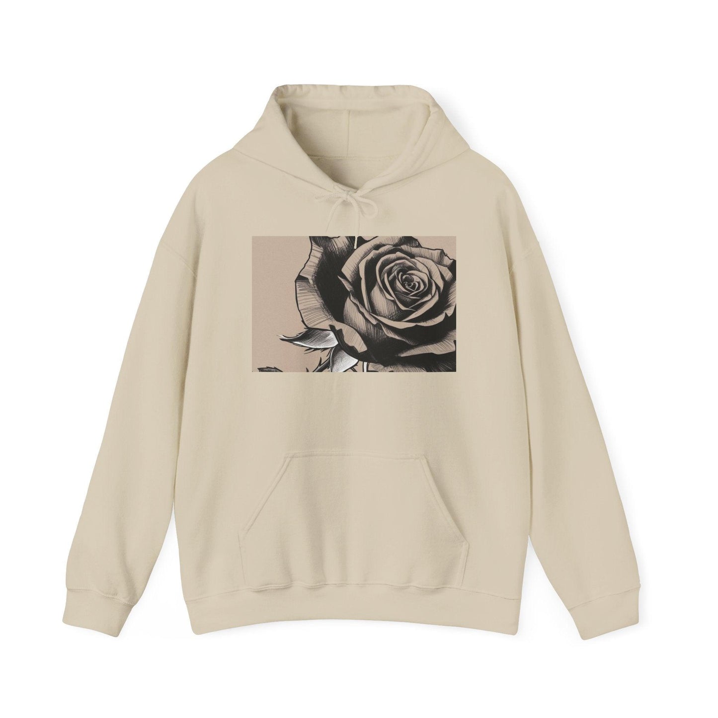 Rose 95EAST YORKxJERSEY Hooded Sweatshirt - 95EAST YORKxJERSEY