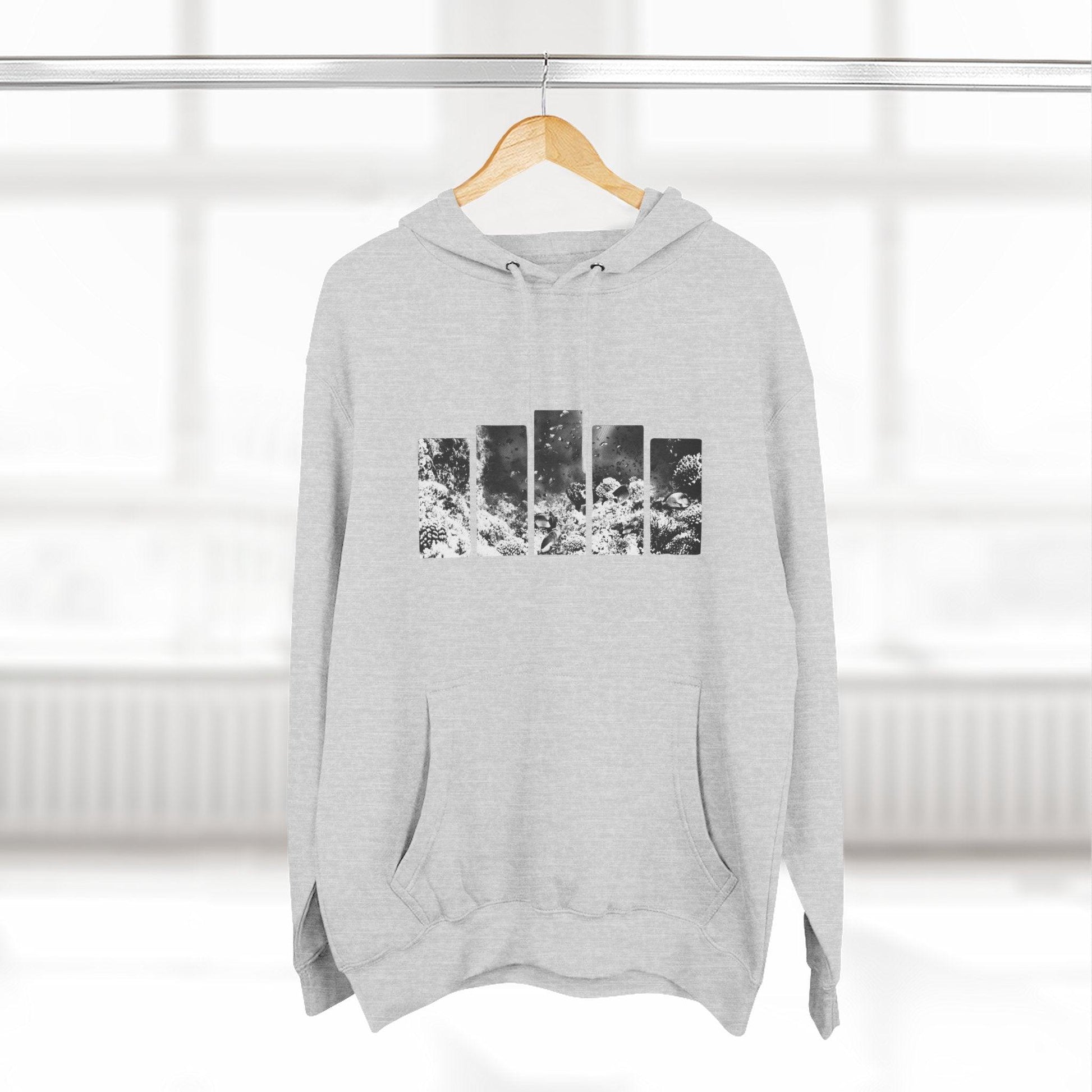Three-Panel Fleece Hoodie | 95EAST Urban Streetwear - 95EAST YORKxJERSEY