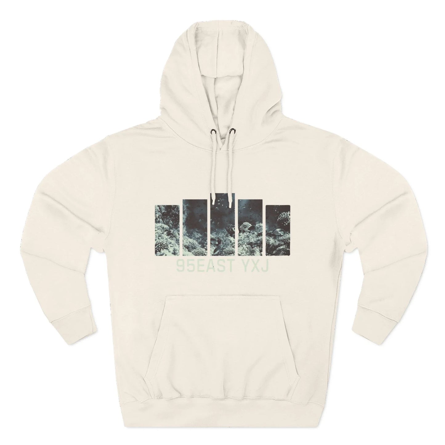 95EAST REEF Three-Panel Fleece Hoodie